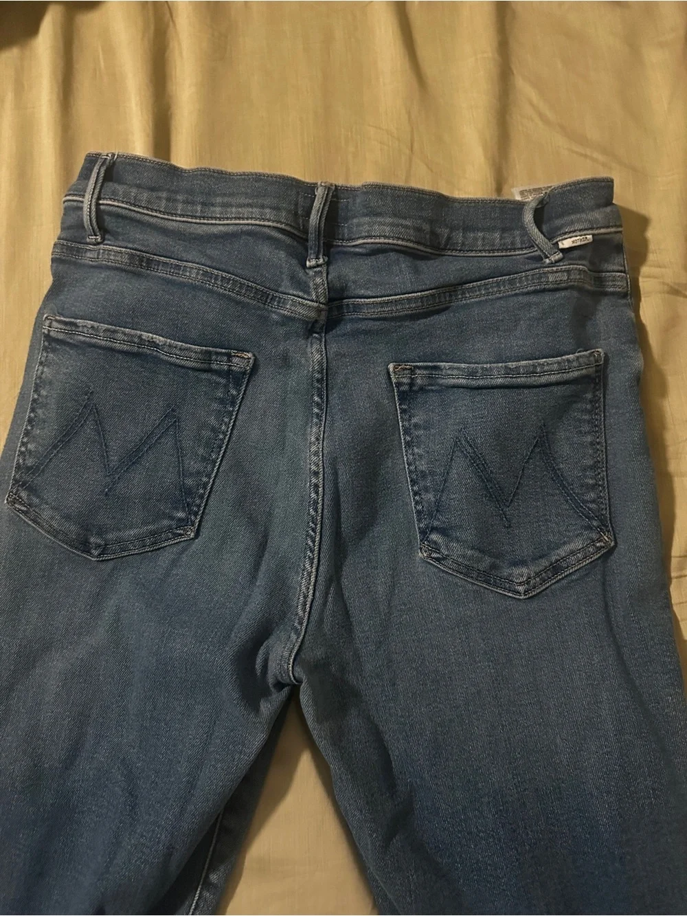 MOTHER Hustler Frayed Ankle Petite Jeans